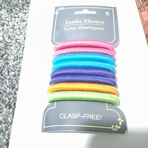 Colorful Jumbo Hair Elastics